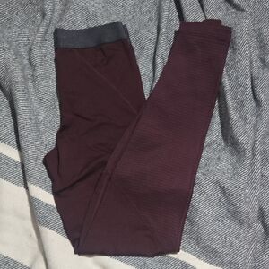 Nike Burgundy Leggings